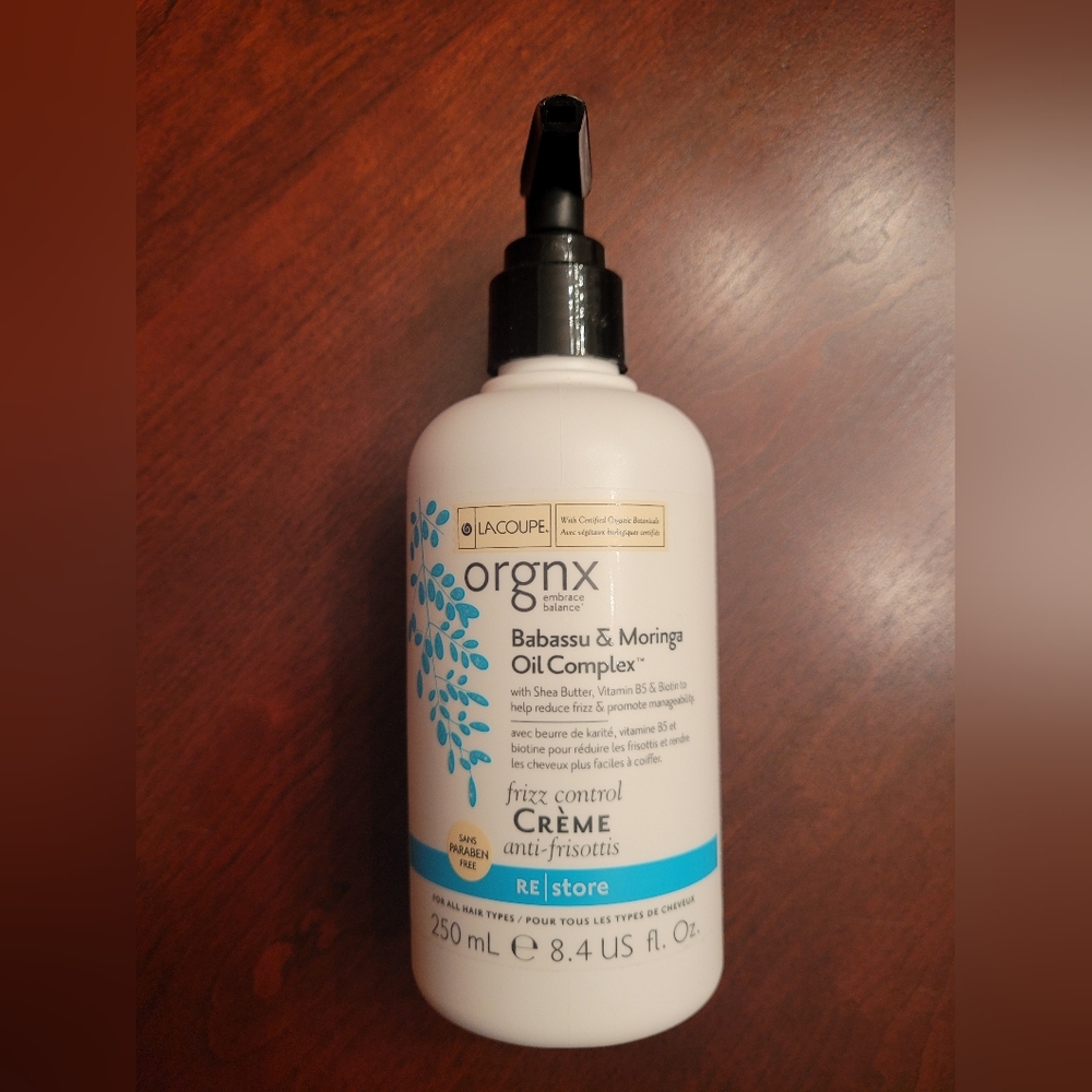 NWT Frizz Control Cream, Never Used, Purchased mistaken for another product.